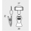 Porta Preços Clip Cl.70