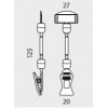 Porta Preços Clip CL.125