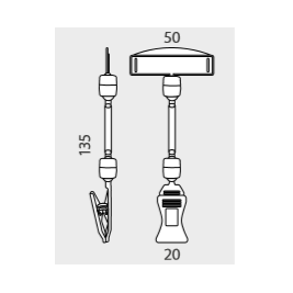 Porta Preços Clip Cl.135