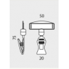 Porta Preços Clip CL.75