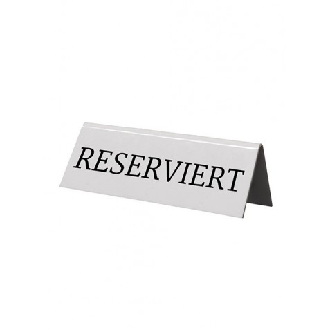 Table Signs Reservado