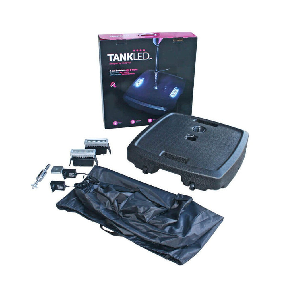 Base 20L c/ rotador e iluminação