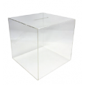 Urna com formato em cubo