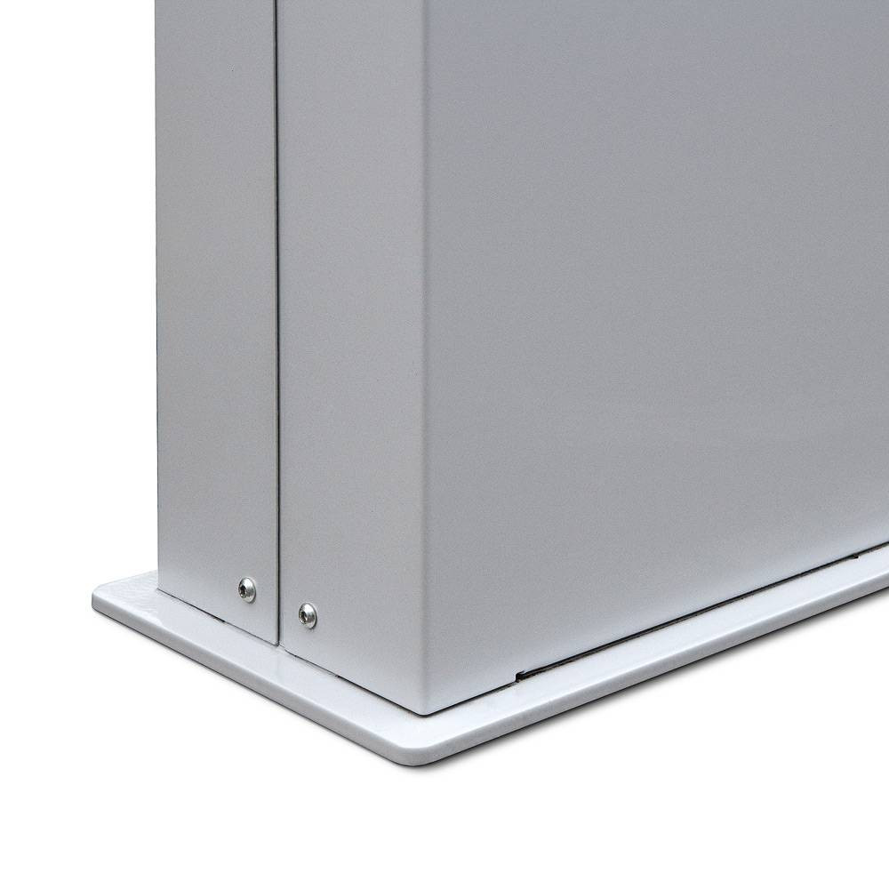 Porta Poster premium exterior com base SignalShop