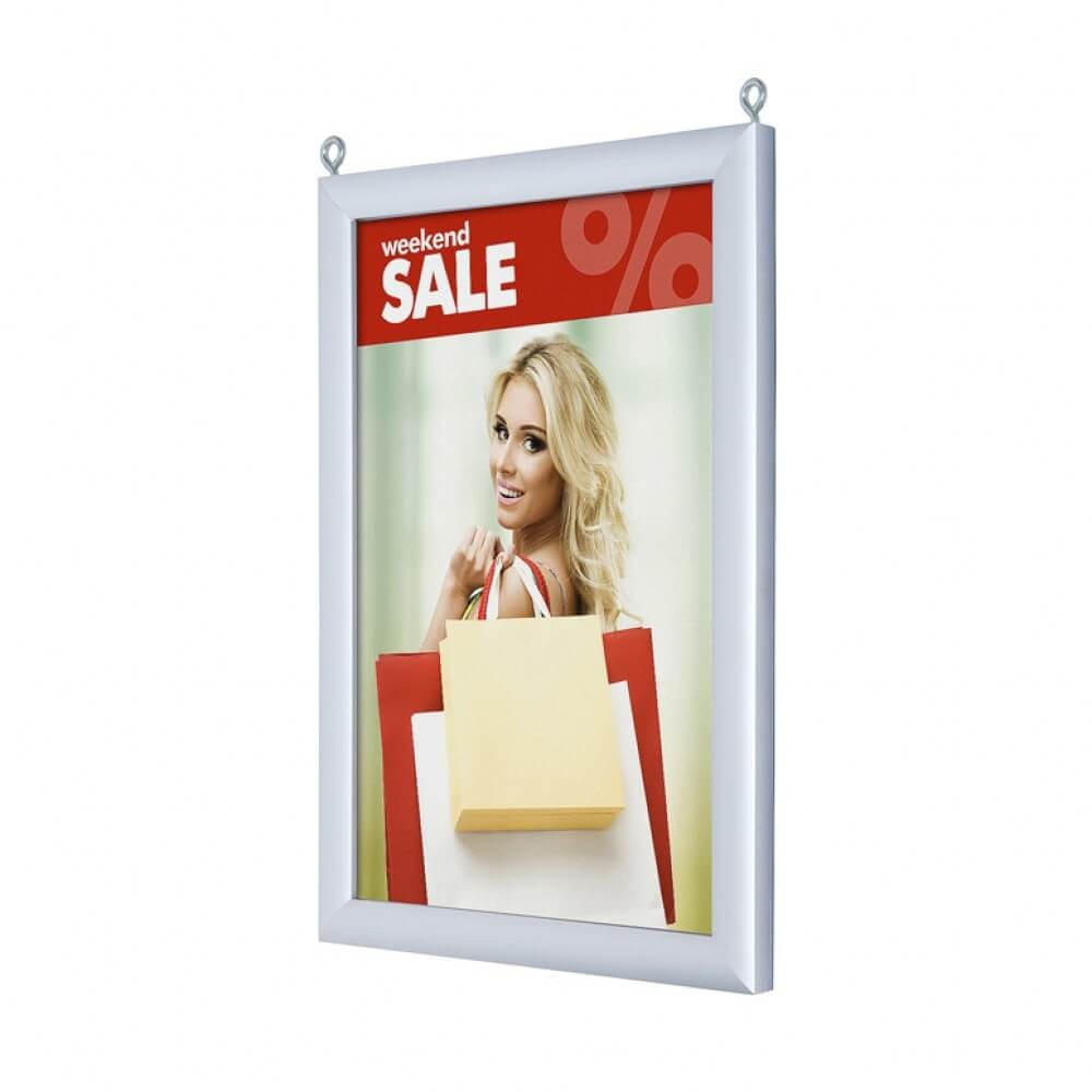 Porta Poster suspenso SignalShop
