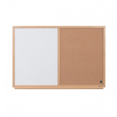 Quadro Lacado Branco+ Cortiça  SignalShop