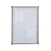 Outdoor wall display case