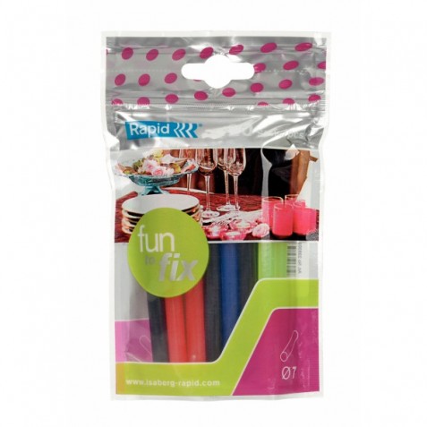 Colle polyvalente 7mmØ colorée rapidement