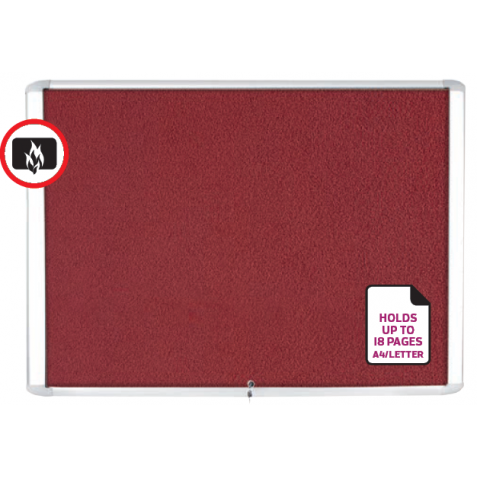 Vitrine Felt MASTERVISION HORIZONTAL (Retardante de Fogo) Vitrine Felt MASTERVISION HORIZONTAL (Retardante de Fogo)