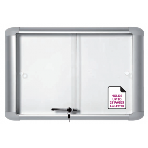 Vitrine Cortiça MASTERVISION SLIDING Vitrine Cortiça MASTERVISION SLIDING