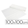 Toalhetes de papel branco em folhas 100x100 cm caixa de 400 unidades