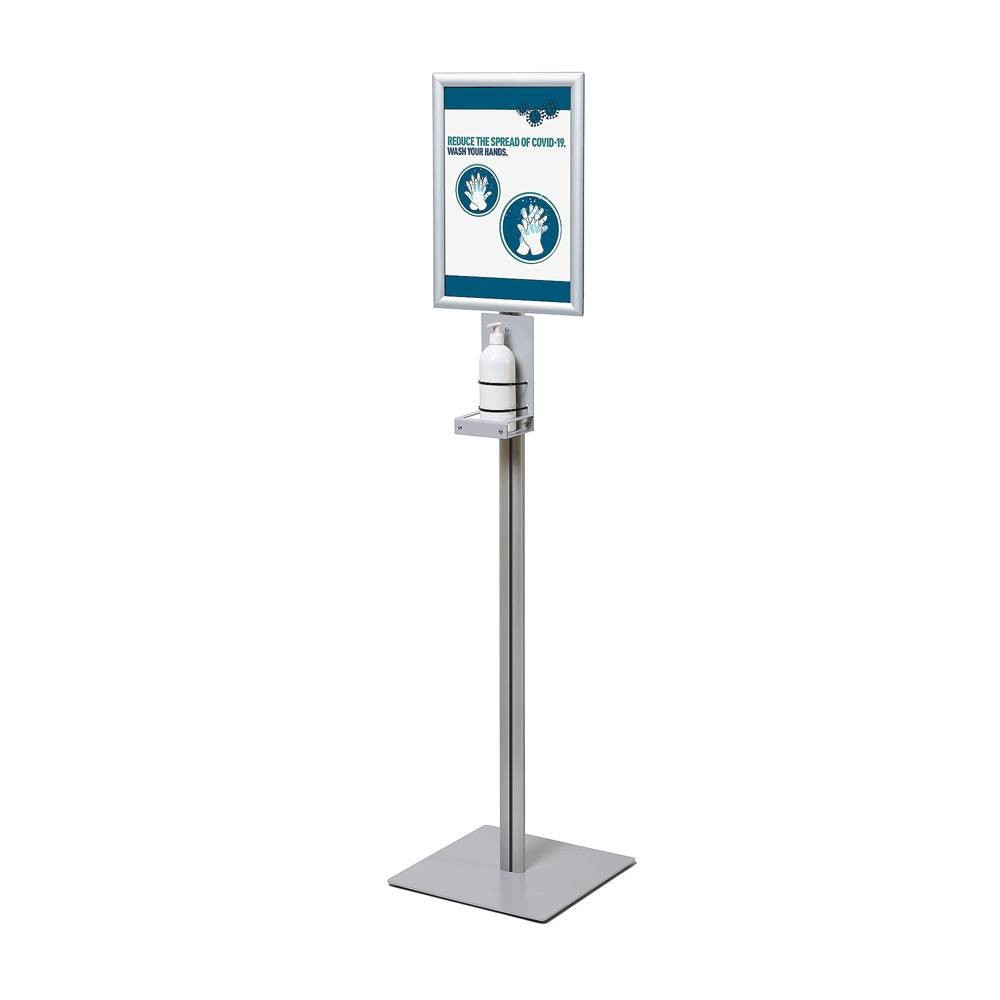 Estação de Higienização com Porta Poster A4