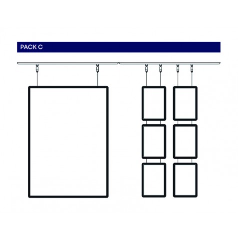 Opción C Pack C (2x1xA0+2x6xA4), con 1 Lightox A0 o 6 A4