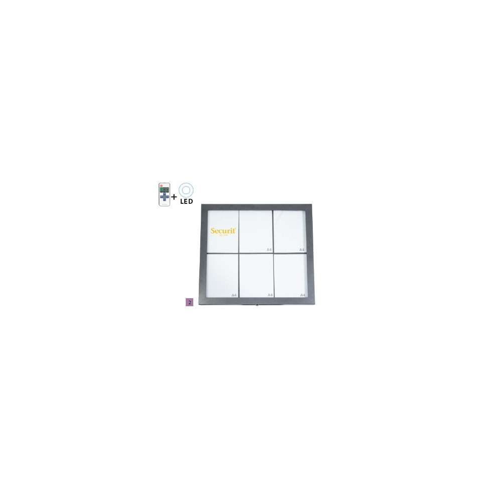 Soporte para menús Acero recubierto 6XA4