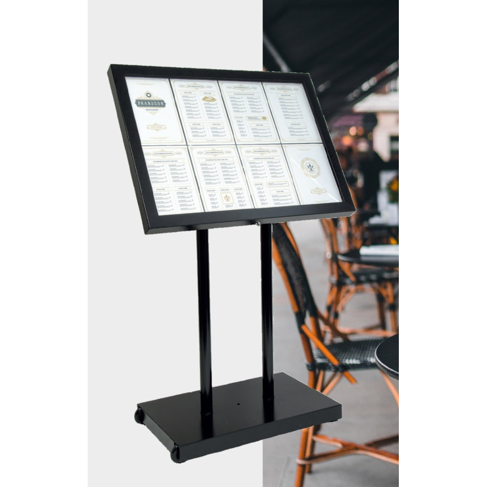 Portamenús Black Star XXL (juego)