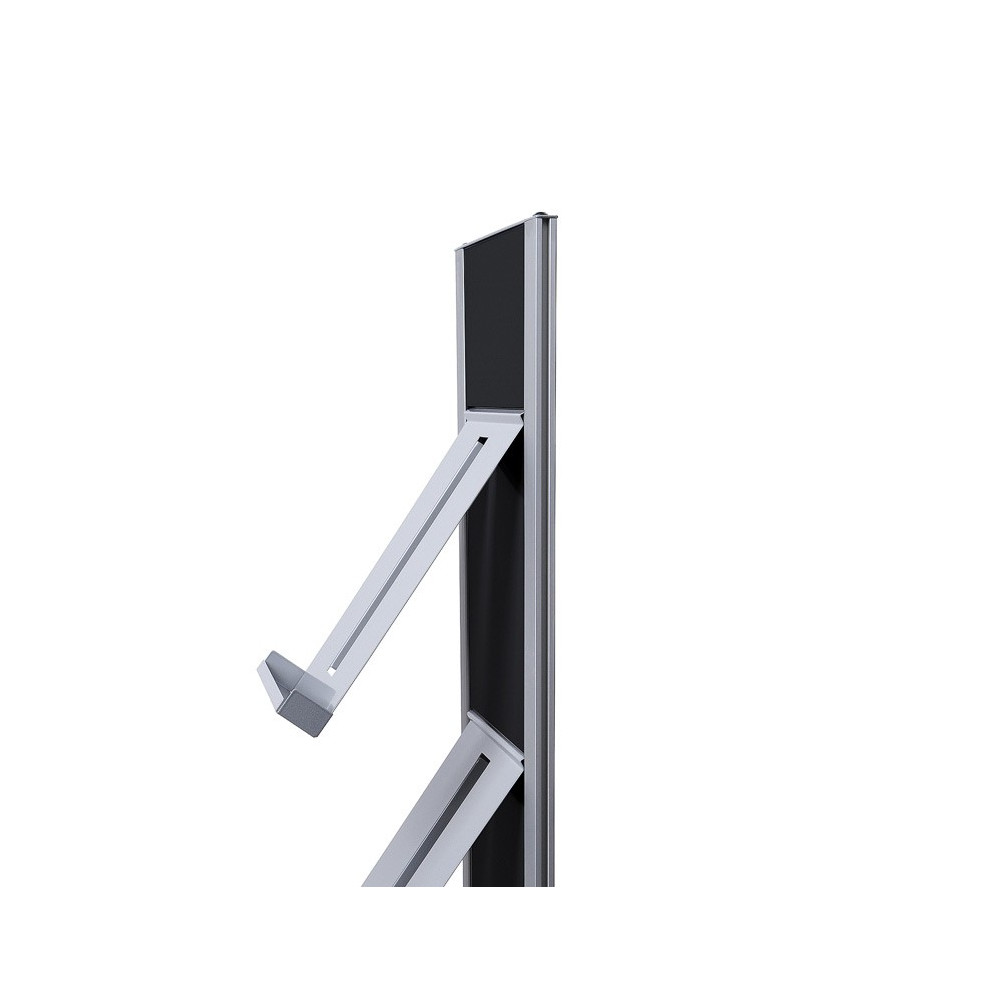 Suporte para brochuras de 4 prateleiras