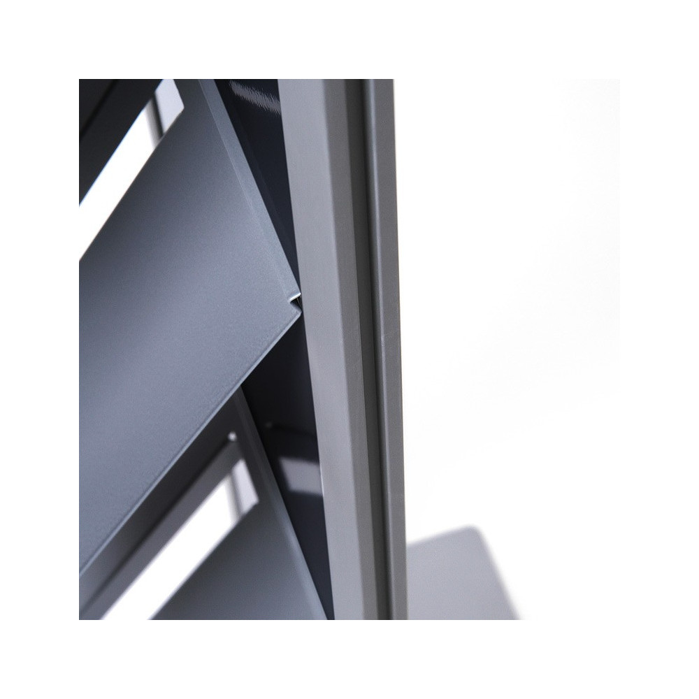 Suporte para brochuras de 4 prateleiras