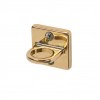 Soporte de pared para cuerda de barrera (dorado)