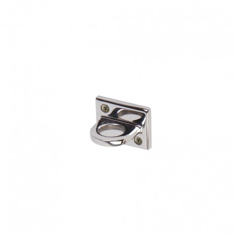 Soporte de pared para cuerda de barrera (cromado)