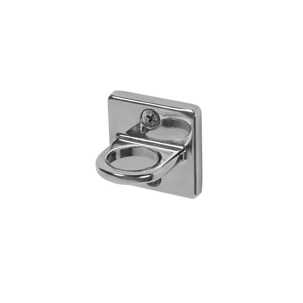 Soporte de pared para cuerda de barrera (cromado)