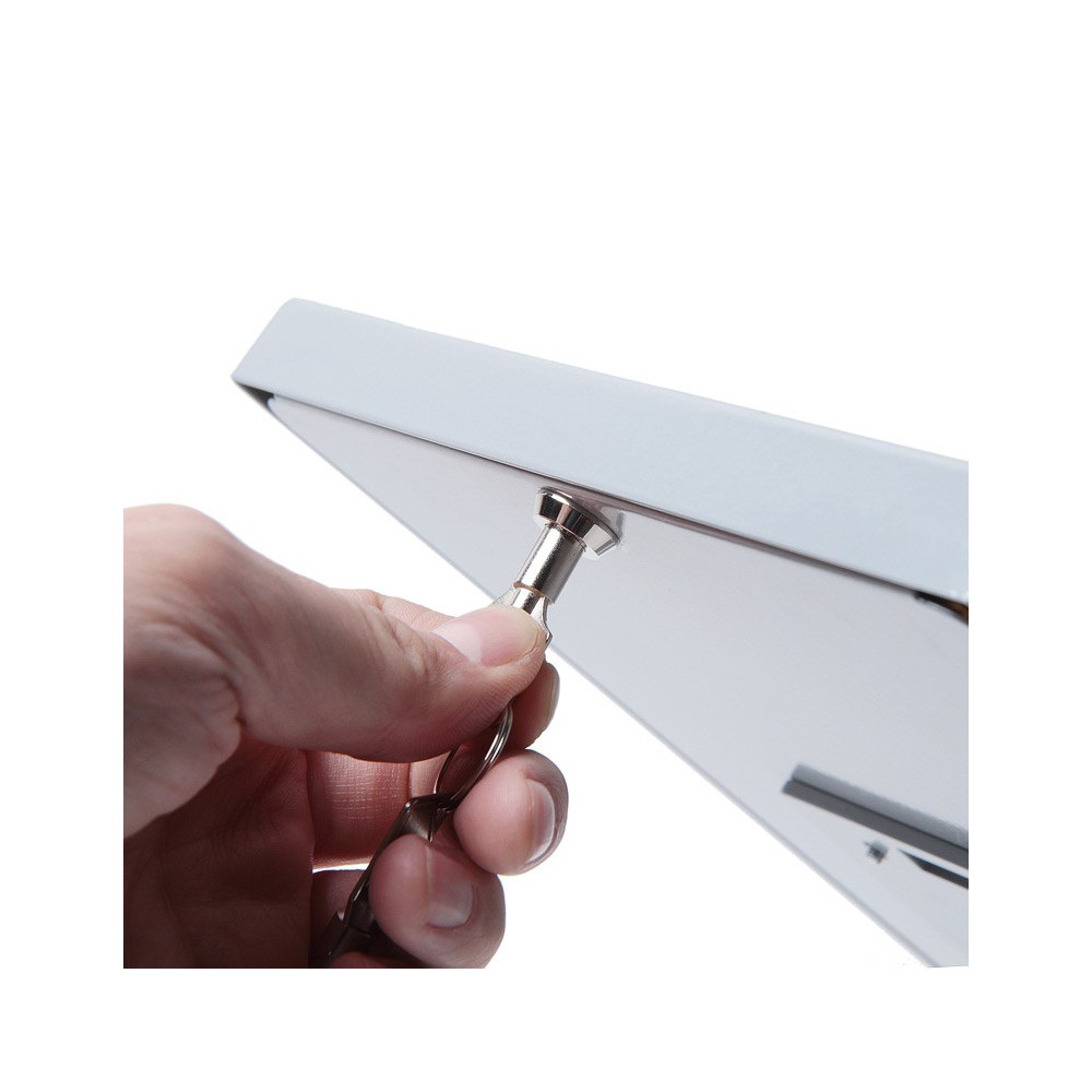 Porta Tablet Slimcase, contador, prata