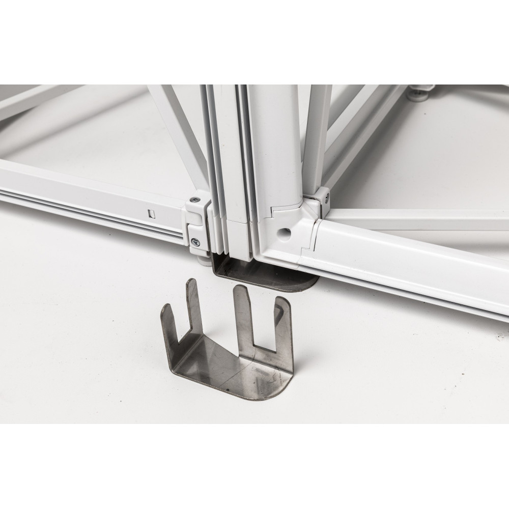 Pop-up Impress 90 ° Juego de conectores de esquina (+ botto topo)