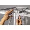 Pop-up Impress 90 ° Juego de conectores de esquina (+ botto topo)