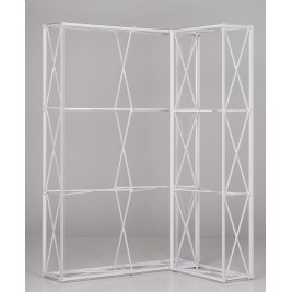 Pop-up Impress 90 ° Juego de conectores de esquina (+ botto topo)