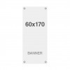 Látex Symbio frontlit 100x200cm, mate, 510g M2- 4x ojal