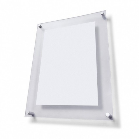 Plakathalter Abstand 20mm Plakathalter Abstand 20mm