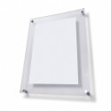 Plakathalter Abstand 20mm