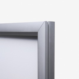 Illuminated poster holder