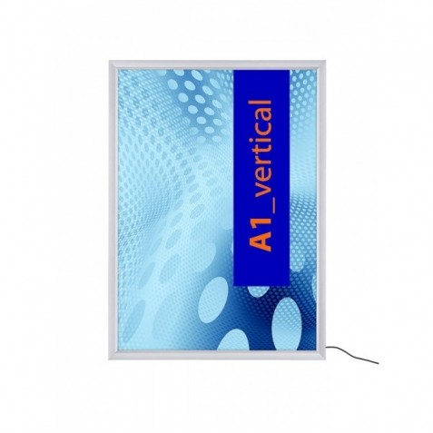 Illuminated poster holder Illuminated poster holder