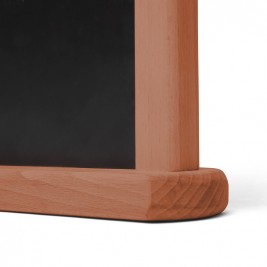 Soportes de mesa de madera, marrón oscuro, A4