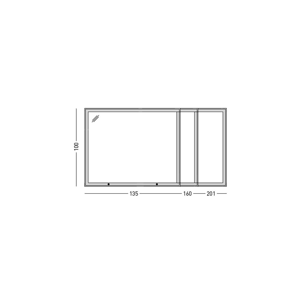 Vitrine für den Außenbereich - Magnetische Vitrinen