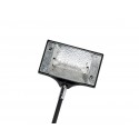 Parede luz halógena 150 Watt Preto