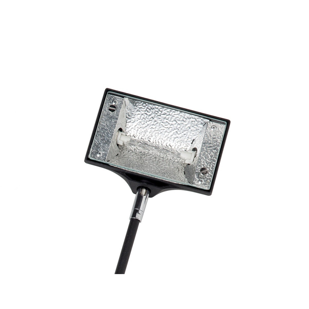 Parede luz halógena 150 Watt Preto