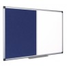 Tableau double magnétique + feutre bleu MAYA - Tableaux blancs | SignalShop