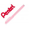 Marcador pincel pentel touch para caligrafia cor rosa pastel