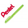 Marcador pincel pentel touch para caligrafia cor verde pastel