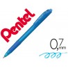 Esferografica pentel retratil bx417 cor azul ceu