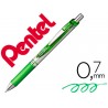 Roller pentel bl77 07 mm energel retratil verde claro