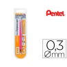 Lapiseira pentel orenz 03 mm rosa em blister de 1 unidade