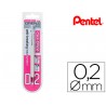 Lapiseira pentel orenz 02 mm branco em blister de 1 unidade