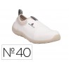 Sapatos de seguranca deltaplus microfibra pu sola pu mono densidade cor branco tamanho 40