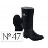 Botas deltaplus de seguranca stone pvc preto sola de pitoes tamanho 47