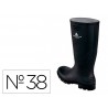 Botas deltaplus de seguranca stone pvc preto sola de pitoes tamanho 38