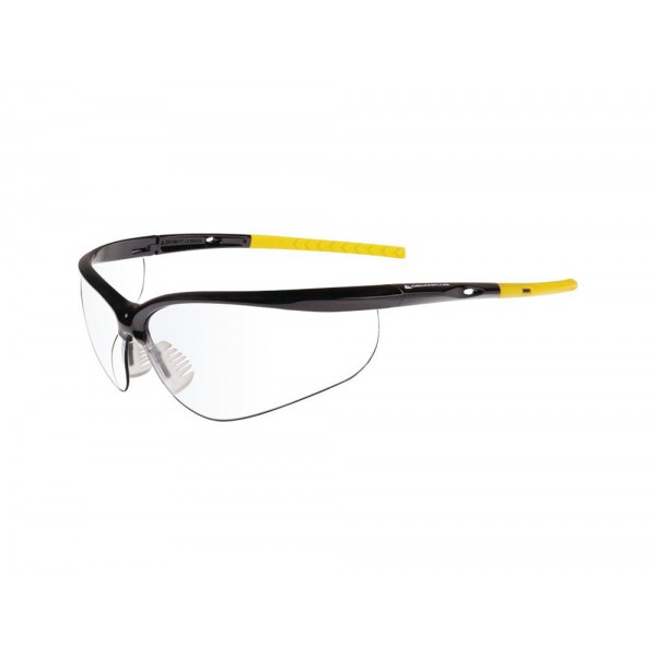 Oculos de protecao deltaplus policarbonato incolor design desportivo av ar uv400