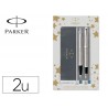 Conjunto parker im essential aco ct esferografica caneta