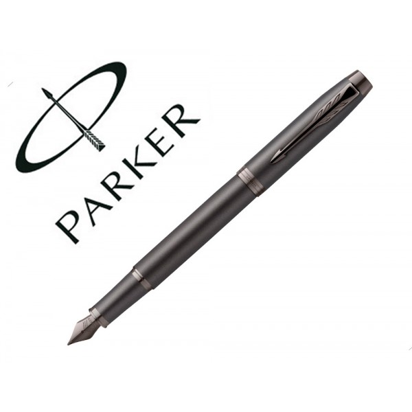 Caneta parker im monochrome bronze aparo f em estojo de oferta